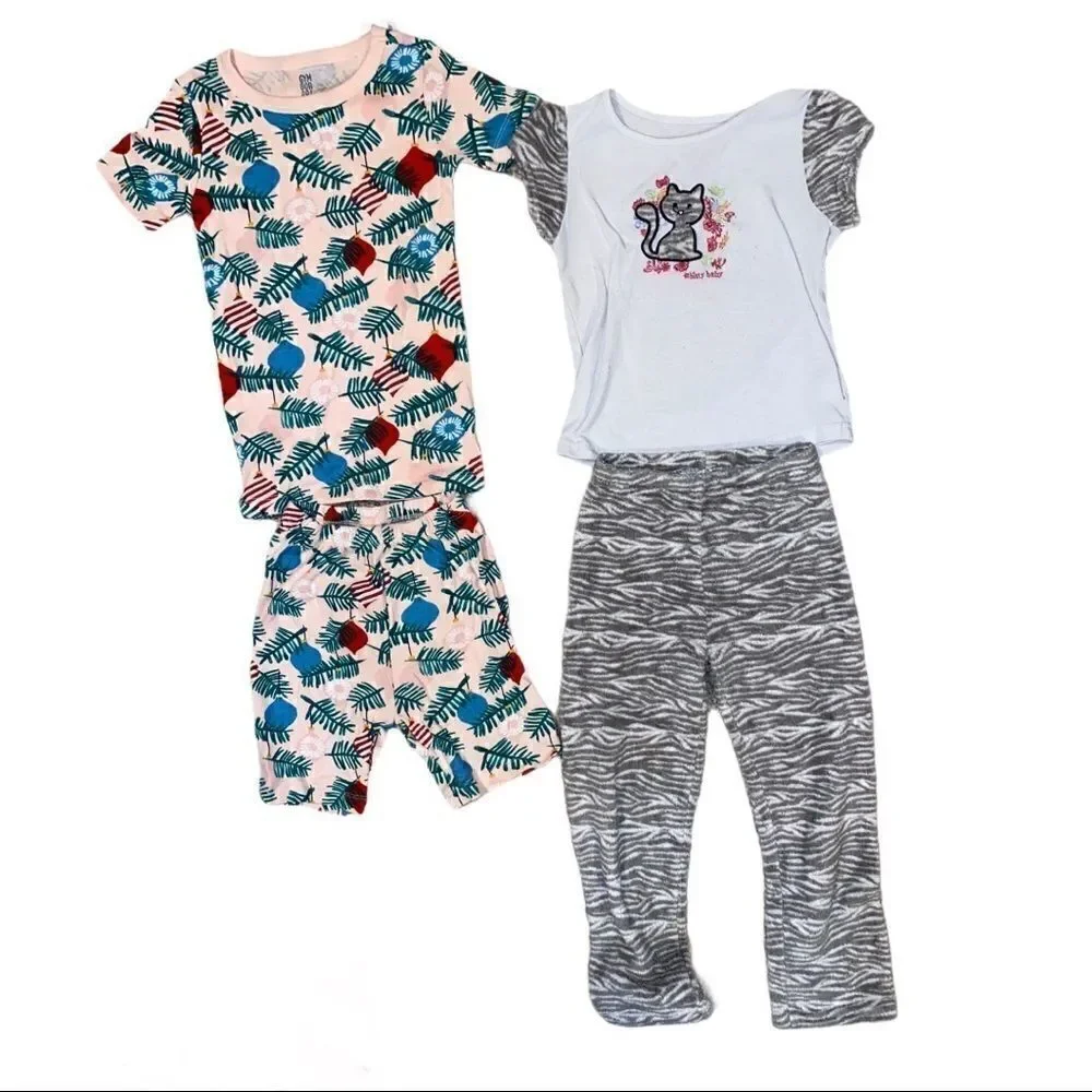 Gymboree/American Girl Lot of 2 Girls Pajama Sets